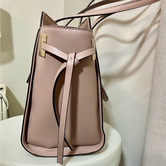 Guess Pink Leather Tote Bag - Picture 4 of 11